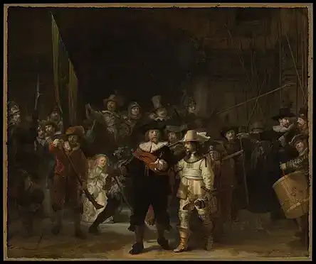Rembrandt, La Ronde de nuit