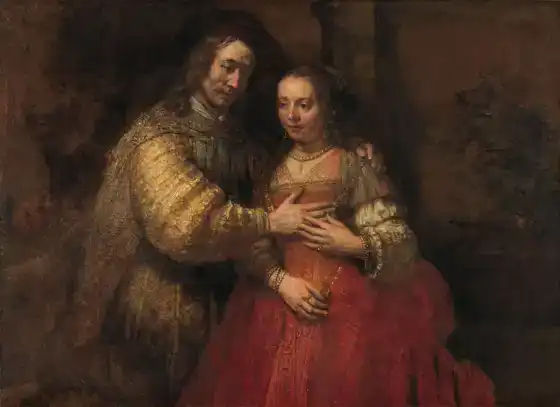 Rembrandt, La Mariée juive